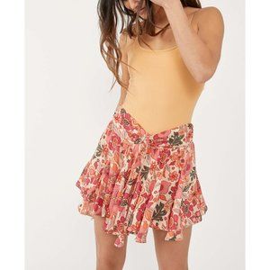 🎉LAST CHANCE🎉 NWT Free People Ellie Mini Skort / Sand Combo